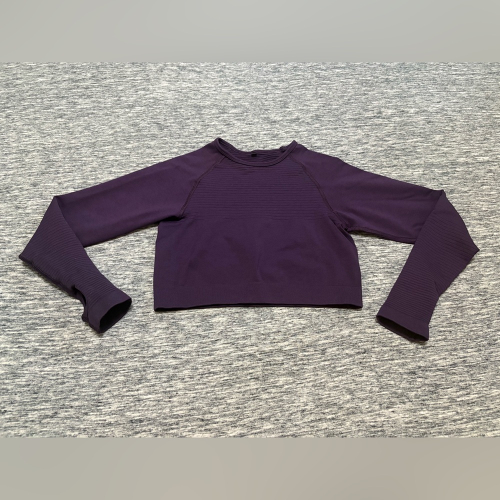 Alphalete Cropped Long Sleeve Size Small